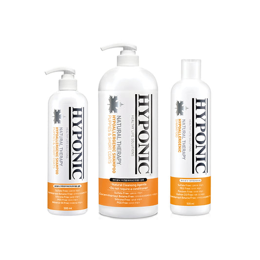 HYPONIC Hypoallergenic Shampoo - Puppies & Short Coats and Itchy skin