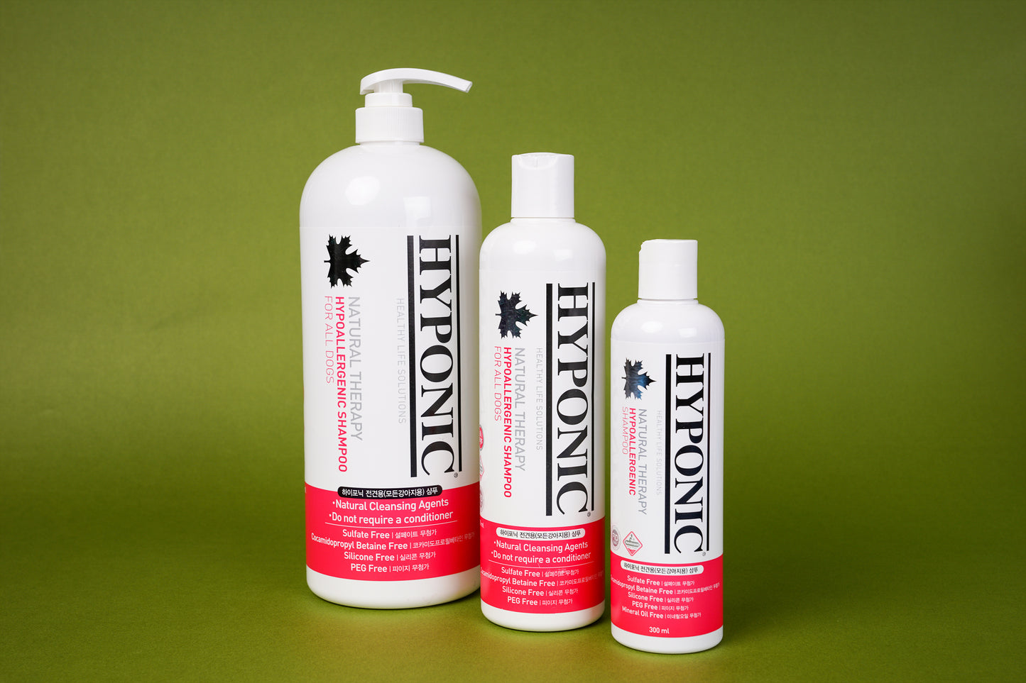 HYPONIC Hypoallergenic Dog Shampoo for All Breeds - 100% Natural Formula with Premium Oils
Product Line