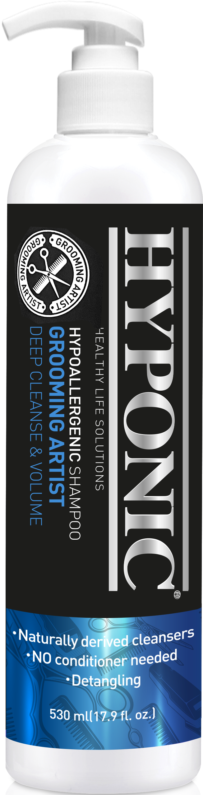 HYPONIC Grooming Artist Deep Cleansing Shampoo for White and Dirty Coats - Professional Dog Grooming Formula with No Conditioner Needed
530ml