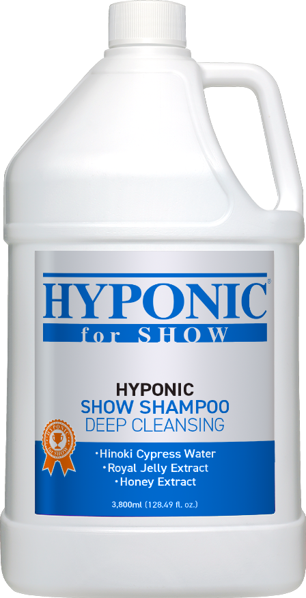 HYPONIC for SHOW DOGS Cypress Water Shampoo (for dogs Deep Cleanse)