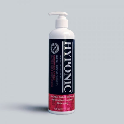 HYPONIC Grooming Artist Moisturizing Shampoo for Clipper Cuts - Professional Dog Grooming Formula 530ml
