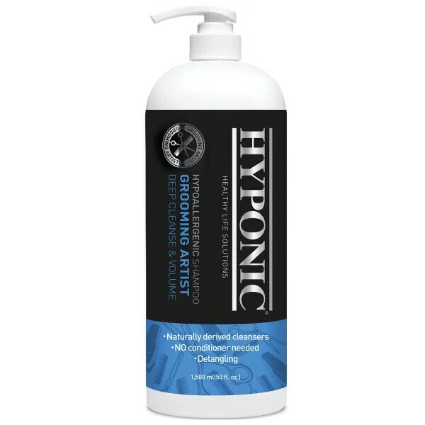 HYPONIC Grooming Artist Deep Cleansing Shampoo for White and Dirty Coats - Professional Dog Grooming Formula with No Conditioner Needed
150ml
