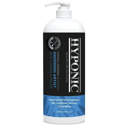 HYPONIC Grooming Artist Deep Cleansing Shampoo for White and Dirty Coats - Professional Dog Grooming Formula with No Conditioner Needed
150ml