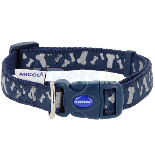 Ancol Reflective Blue Collar