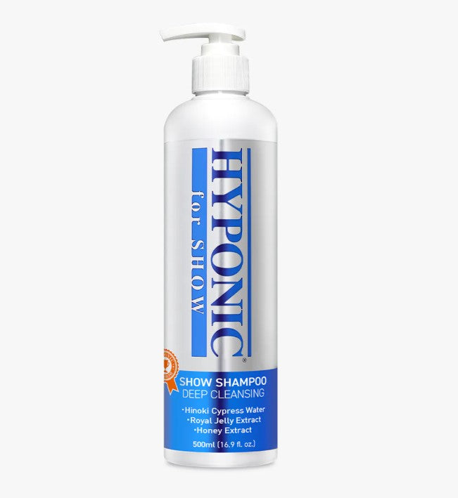HYPONIC for SHOW DOGS Cypress Water Shampoo (for dogs Deep Cleanse)