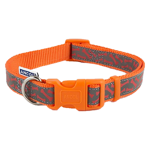 Ancol Reflective Orange Collar